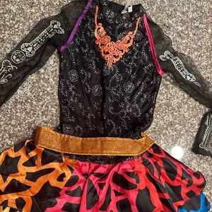 Size 7/8 Minster High Day of the Dead Costume